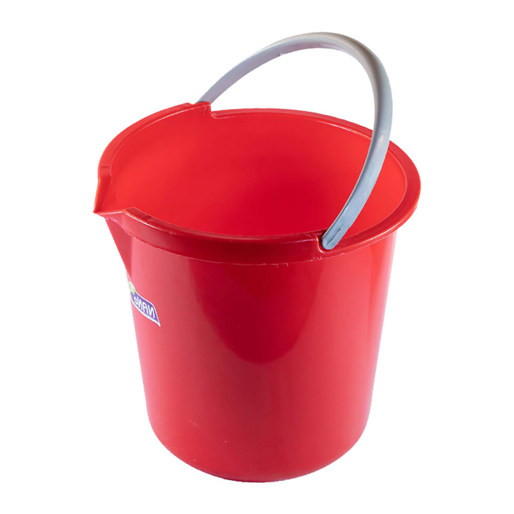 Plastic Bucket 16 Liter Red