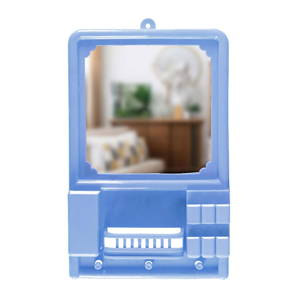 Panda Shaped Plastic Mirror Small Size