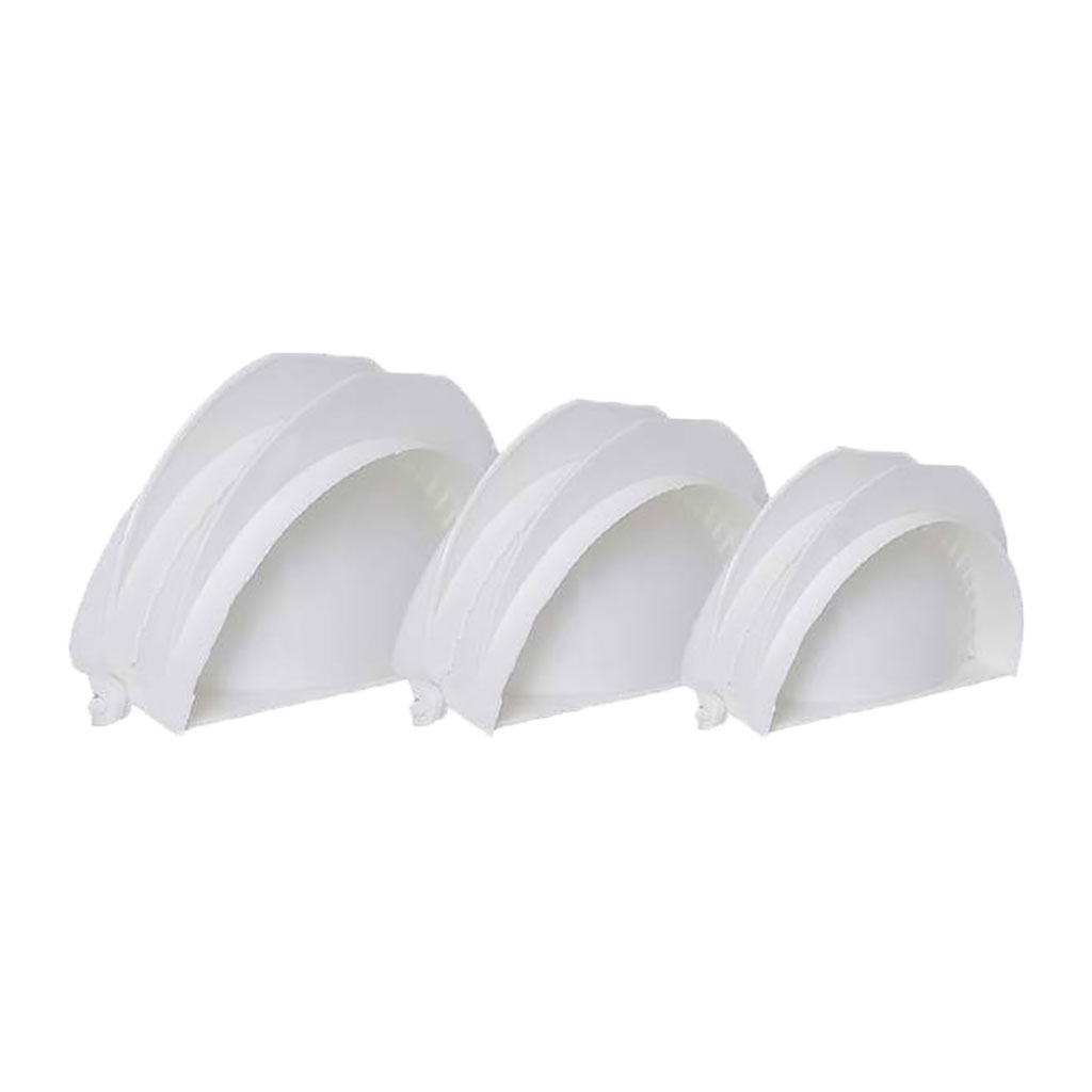 Plastic Samosa Round Molds 3 pcs