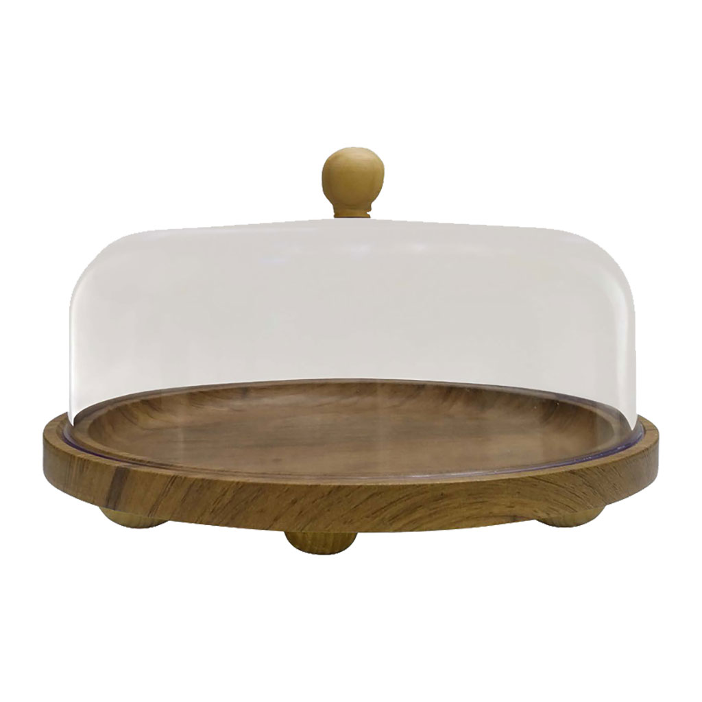 Glass Food Stand