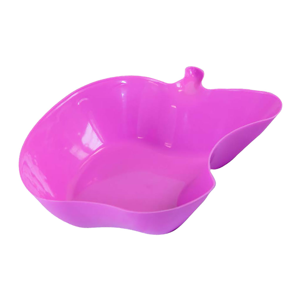 Apple Shaped Plastic Multi-Purpose Bowl