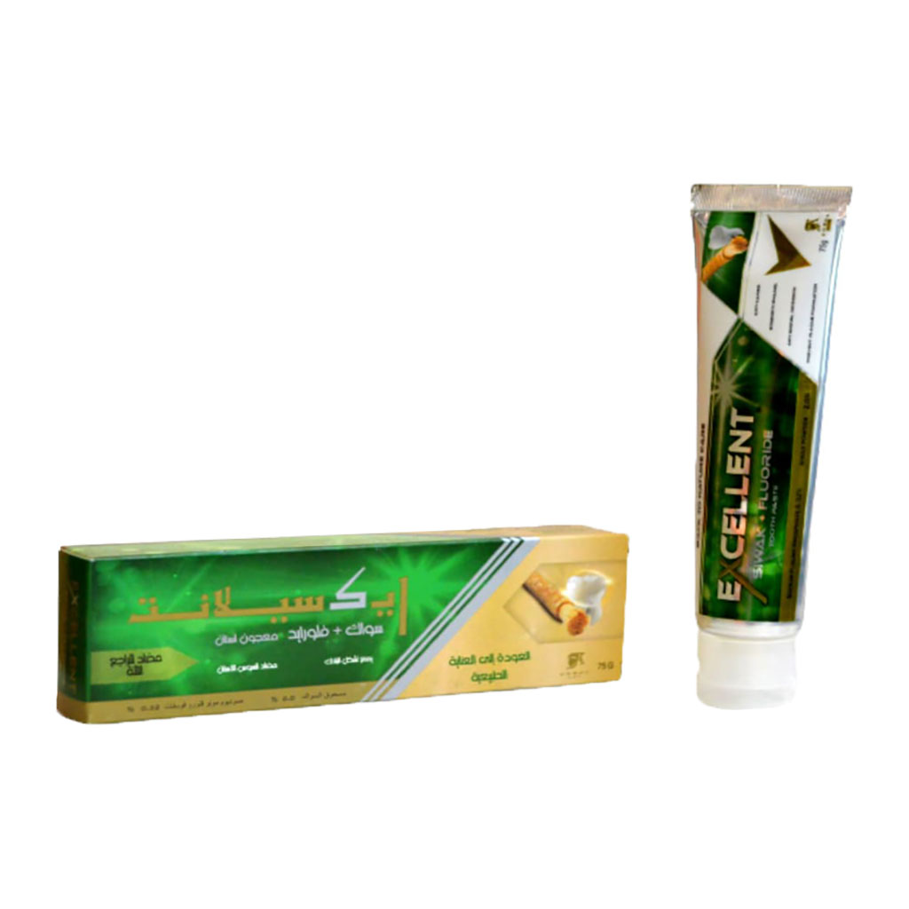 EXELLENT - Toothpaste + Meswak 75 Grams