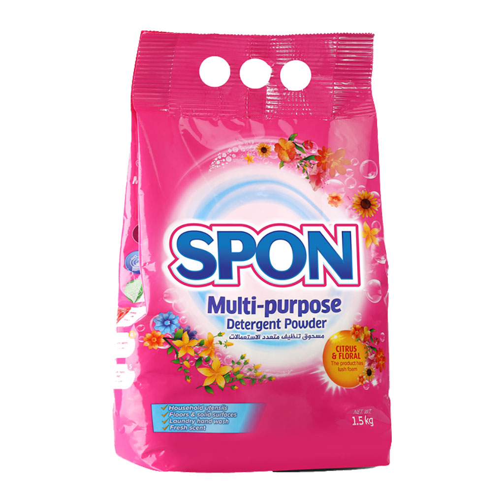 Spon - Concentrated Detergent Powder 1.5 Kg