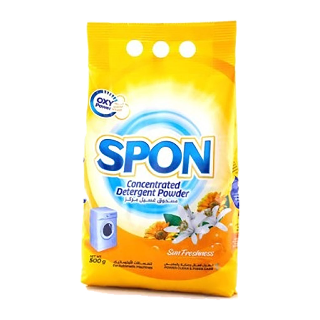 Spon - Concentrated Detergent Powder 500 Grams