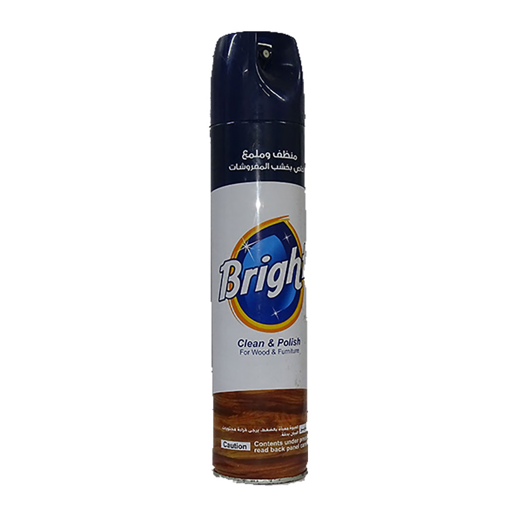 Brigh - Clean & Polish For Wood & Furniture 300 ml