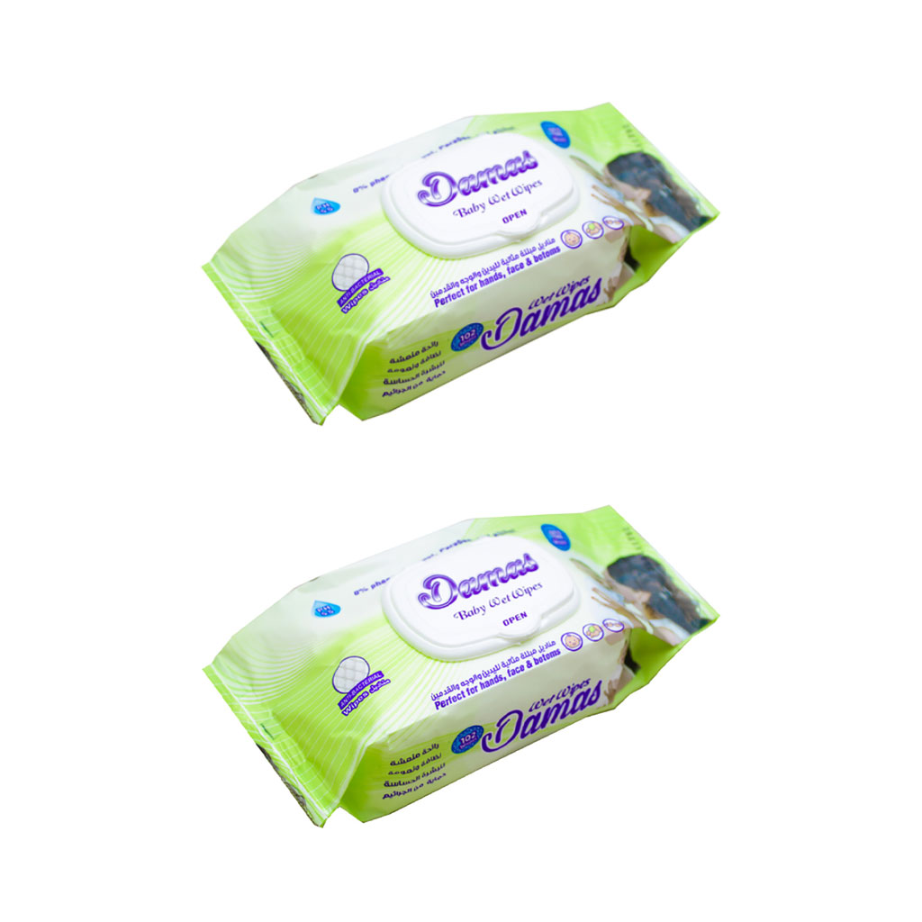 Damas - Baby Wet Wipes 102 Wipes 2 pcs