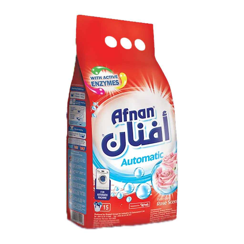 Afnan - Automatic Machine Detergent Refreshing Rose Perfumed