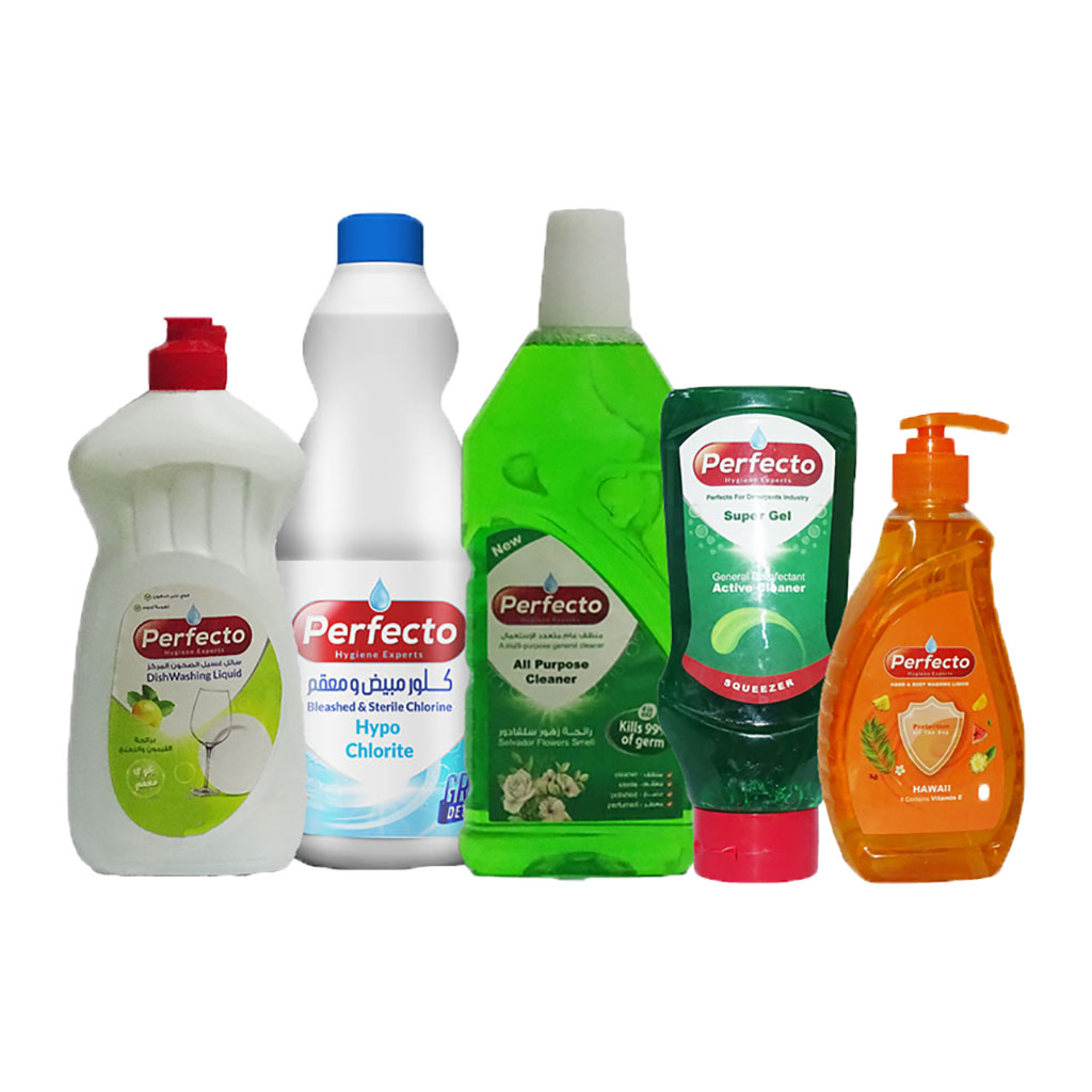 DishWashing + Bleashed + All Purpose Cleaner + Gel + Washing Hand