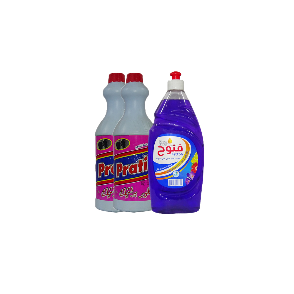Pratik - Chorine 2 pcs + Dishwashing Fattoh