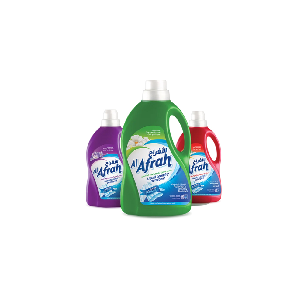 alAfrah - Washing Detergent Liquid For White Cloth 1 Liter