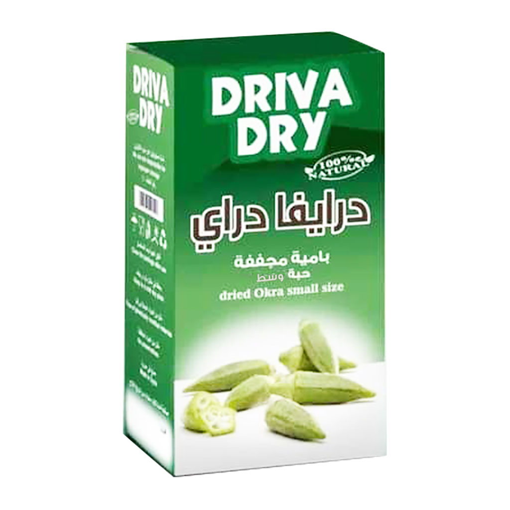 DRIVA DRY - Dried Okra 200 Grams