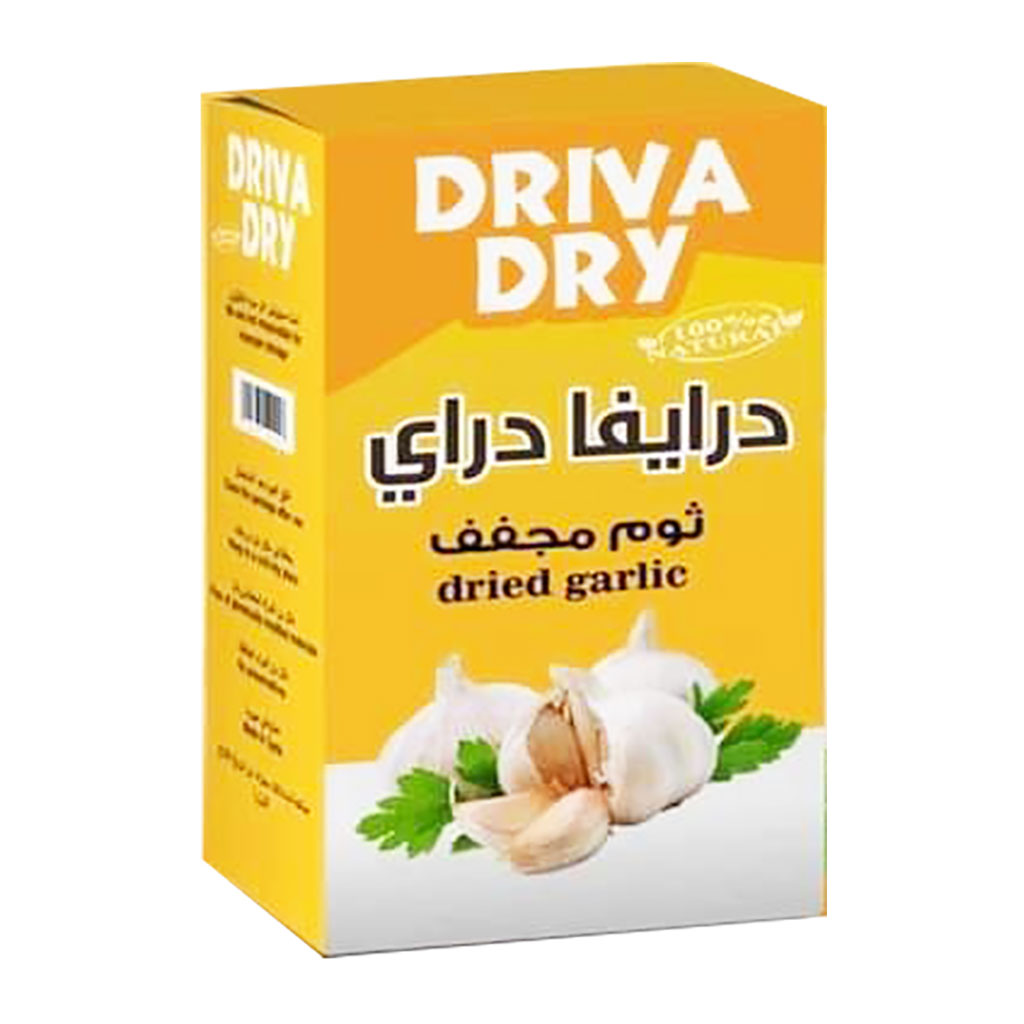 DRIVA DRY - Dried Sliced Garlic 200 Grams