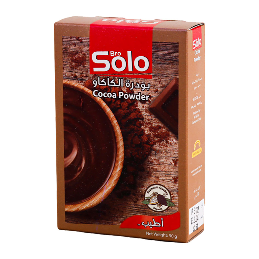 Solo - Dark Cocoa Powder 50 Grams