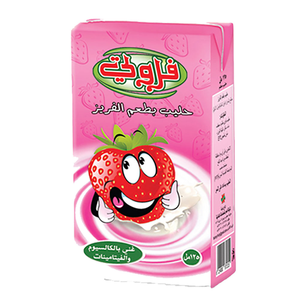 Fruity - Milk Strawberry Flavored 125 Grams