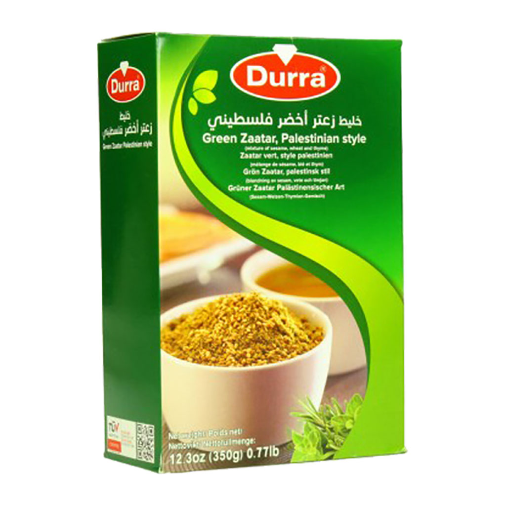 Durra - Green Zaater Palestian Style 350 Grams