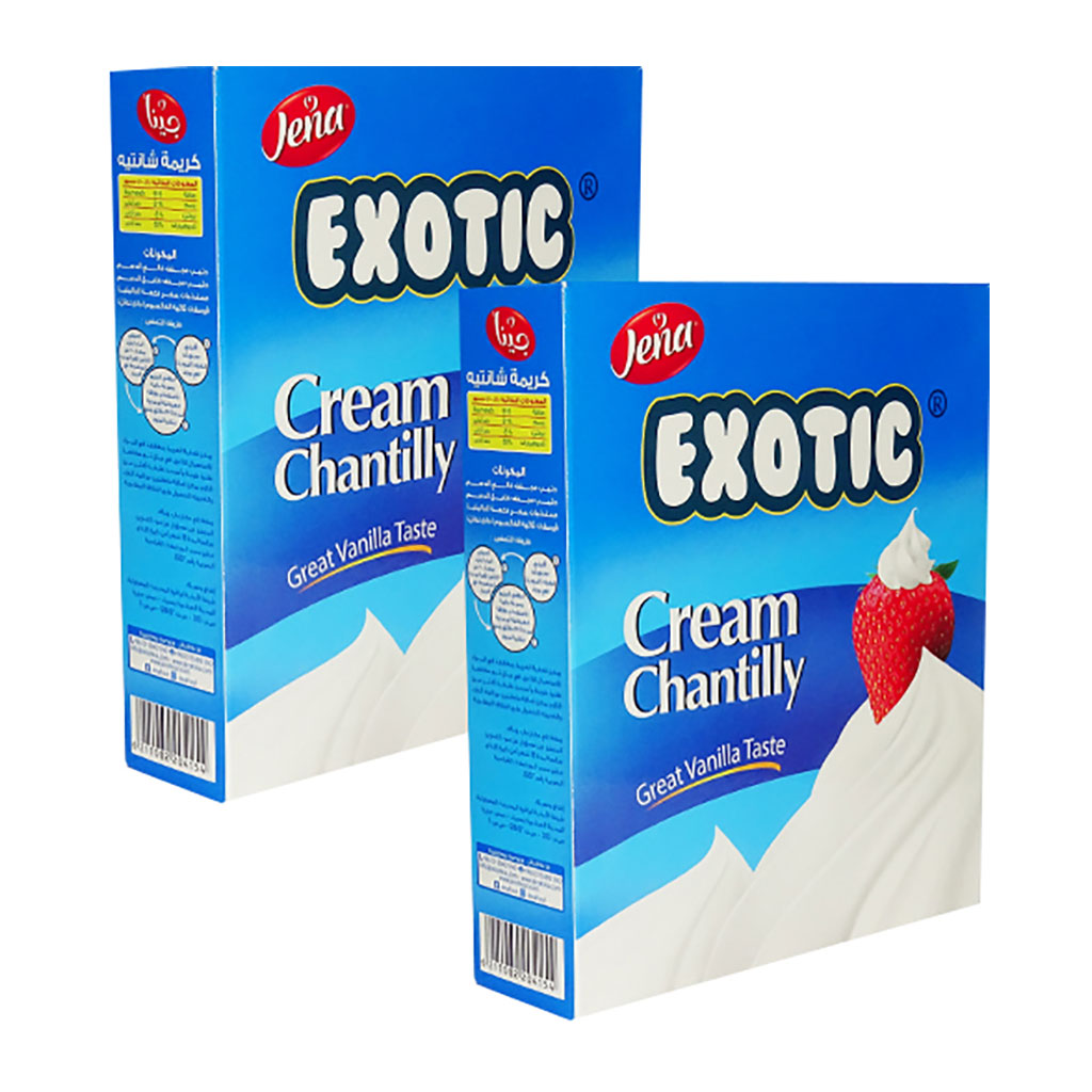 Jena - Exotic Cream Chantily 2 pcs