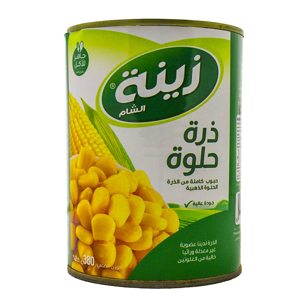 Zenah - Sweet Corn 380 Grams