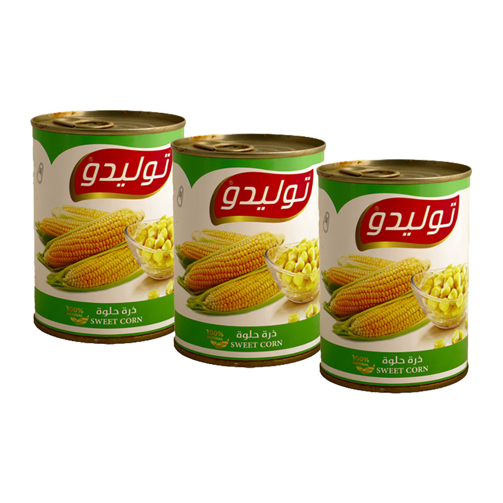 tolido - Sweet Corn 380 Grams 3 pcs