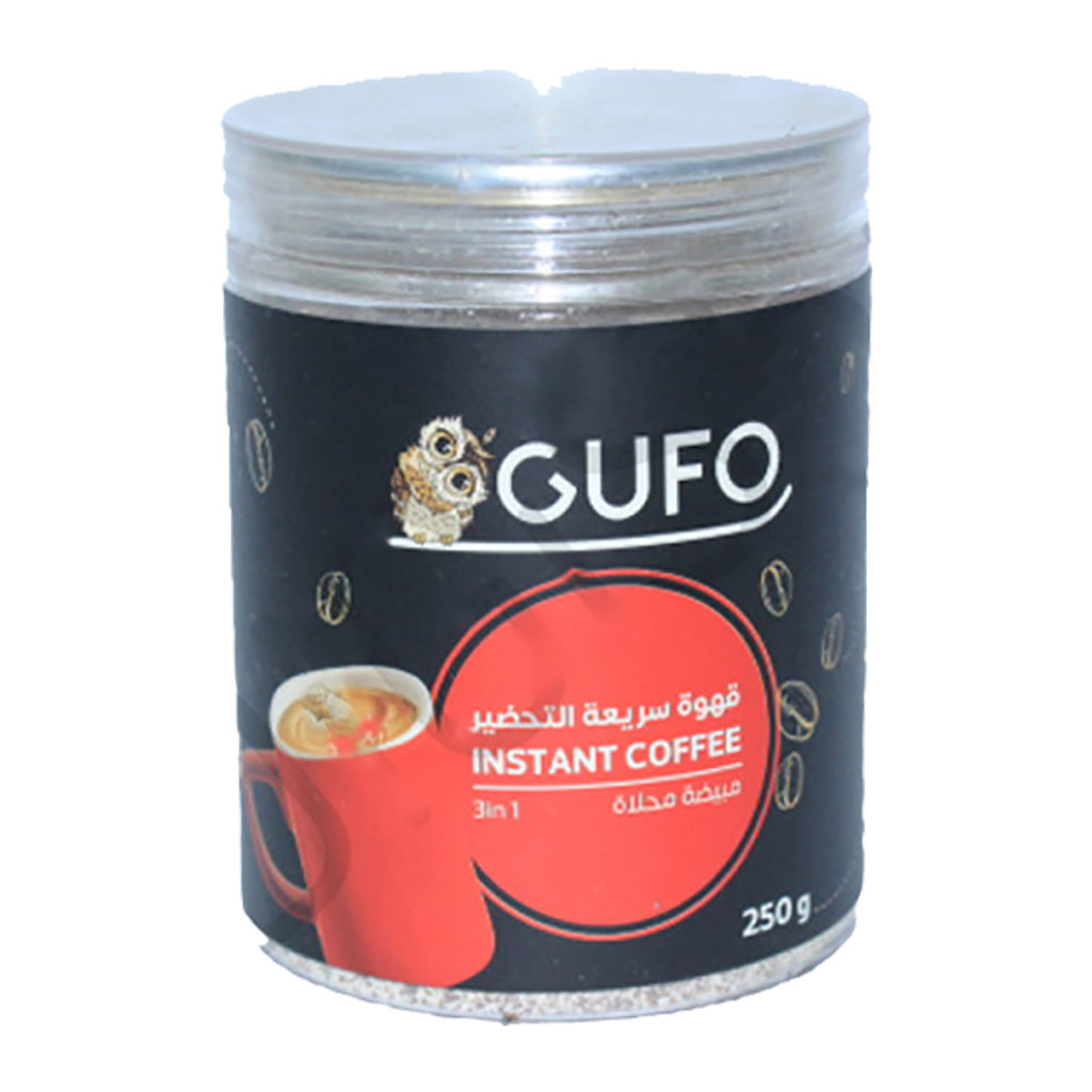 GUFU - 3 in 1 Instant Coffee 250 Grams