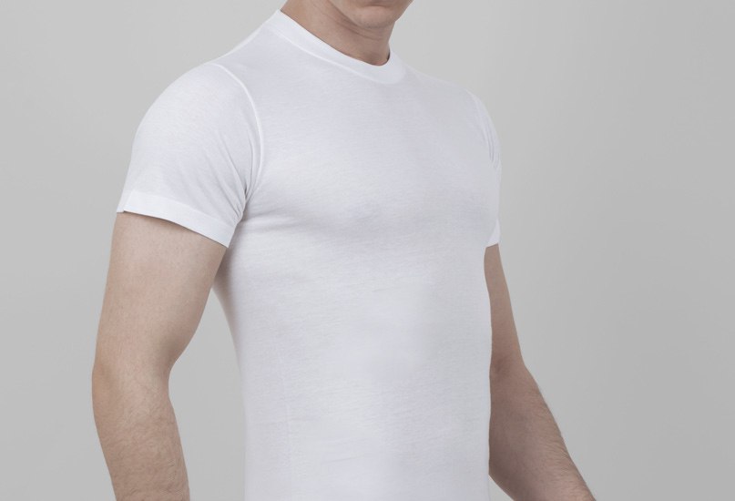 Men's Underwear T-Shirt Crew Neck  100 %Cotton 1008