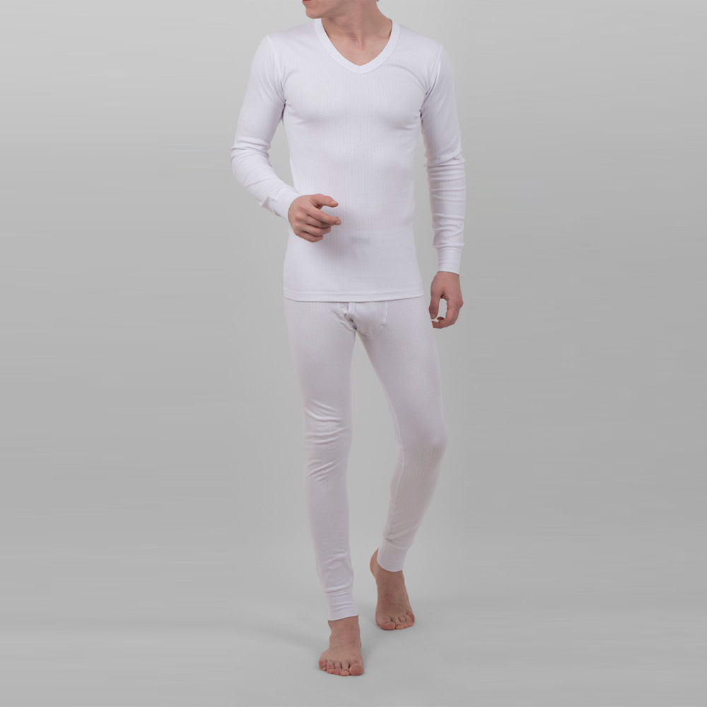 Men's Thermal Underwear Set 100% Cotton