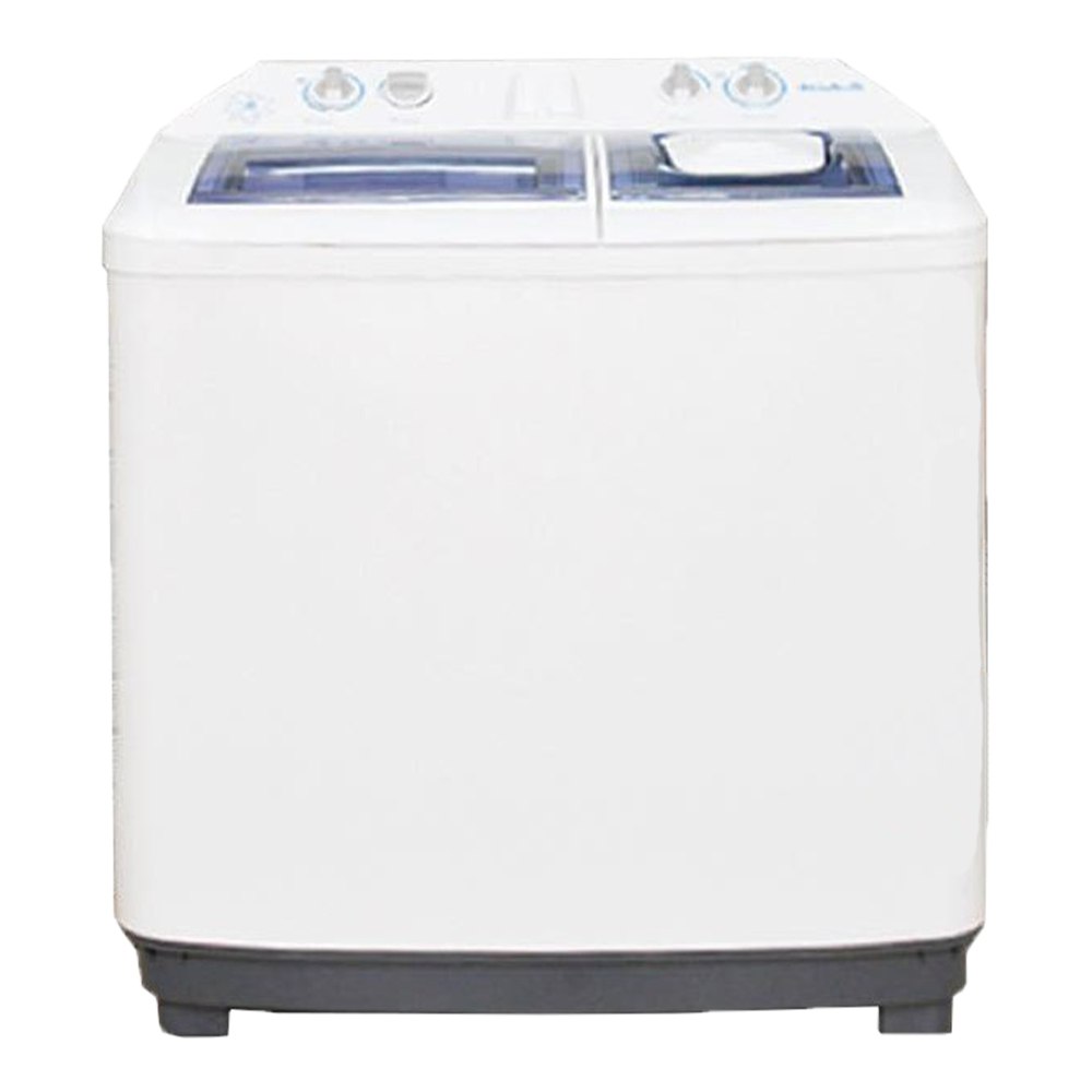 غسالة حوضين 12 كغ غسيل وتنشيف لون أبيض WT1200L