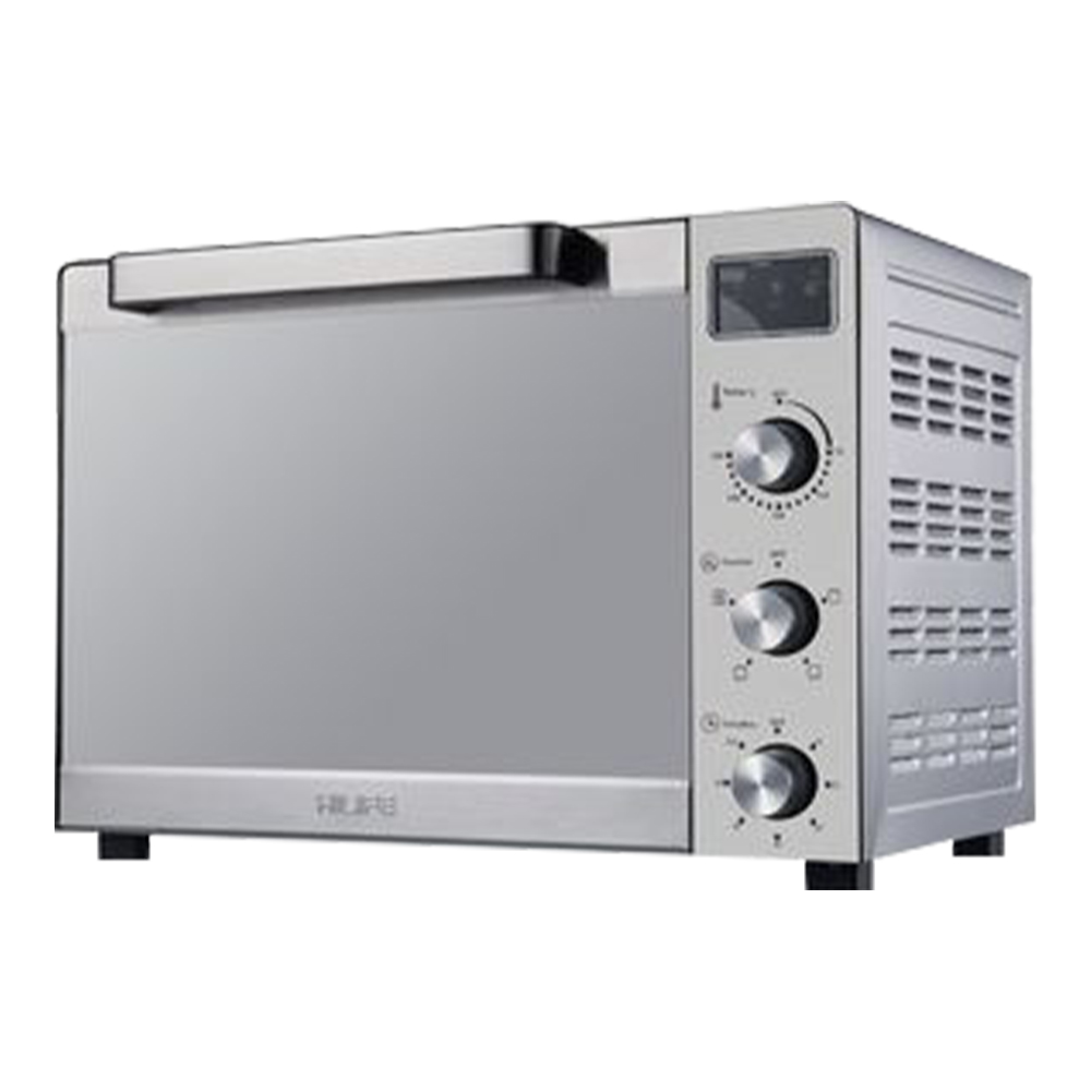 HLEO38SS هاي لايف - فرن كهرباء 38 ليتر 1800 واط باب مرايا ستانلس