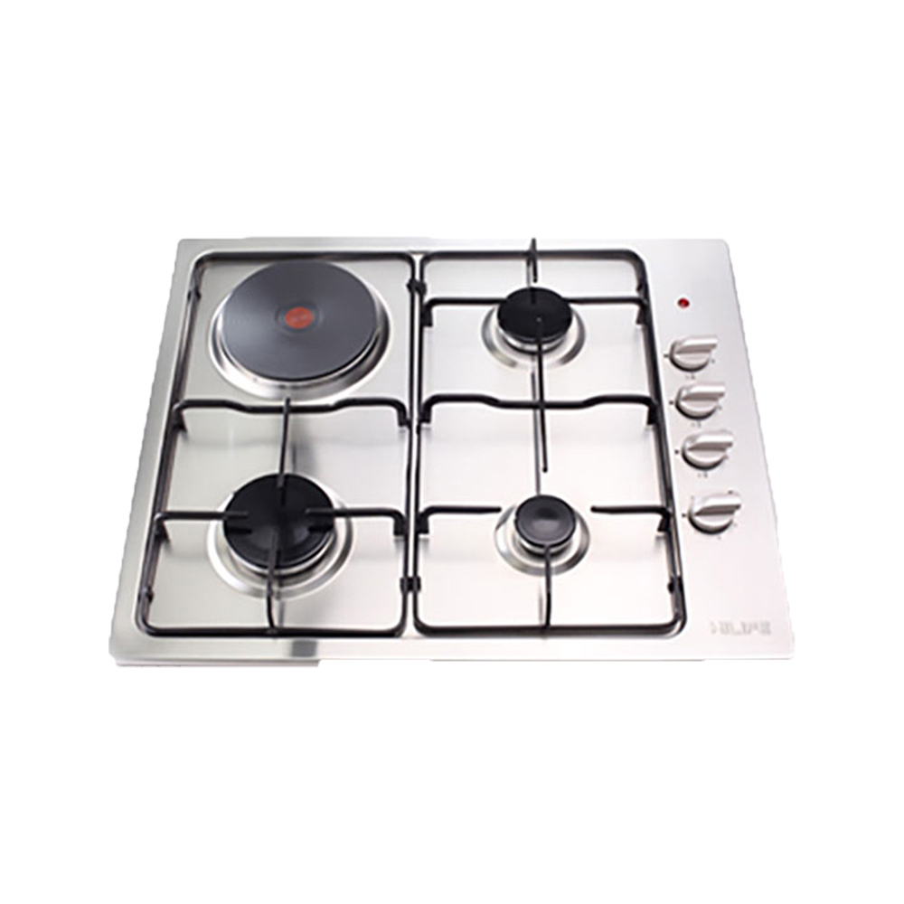 HiLife - Built-in Hob 60cm 3Gas 1Electric Stainless HL63G-1EX-H