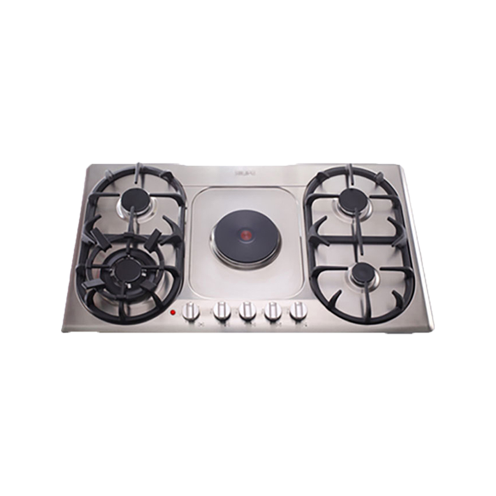 HiLife - Built-in Hob 90cm 4 Gas 1Electric Stainless HL93G1T1EXH