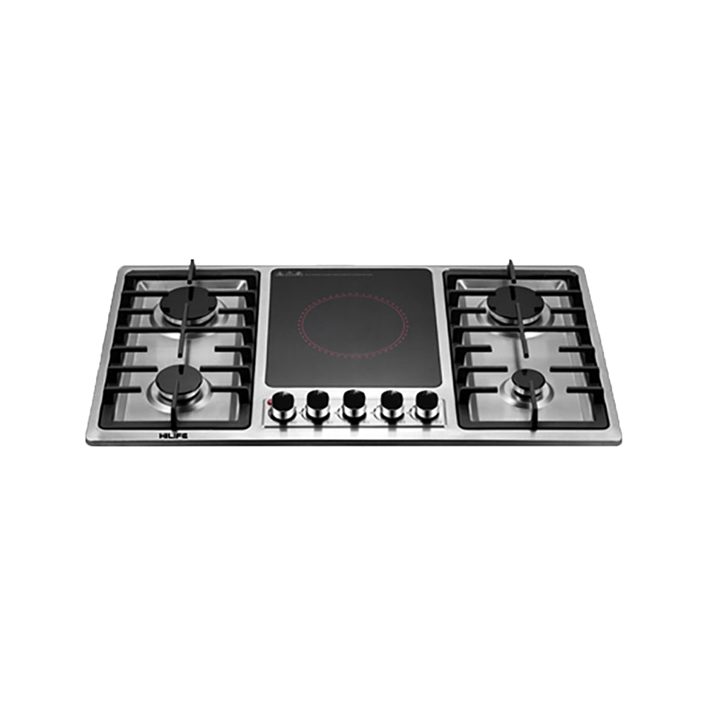 HiLife - Cooktop Built-in Gas Hob 90cm 4 Burners HL94G-1V-X-H