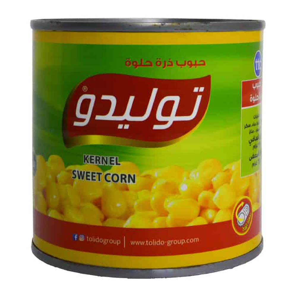 توليدو - حبوب ذرة حلوة 340 غرام