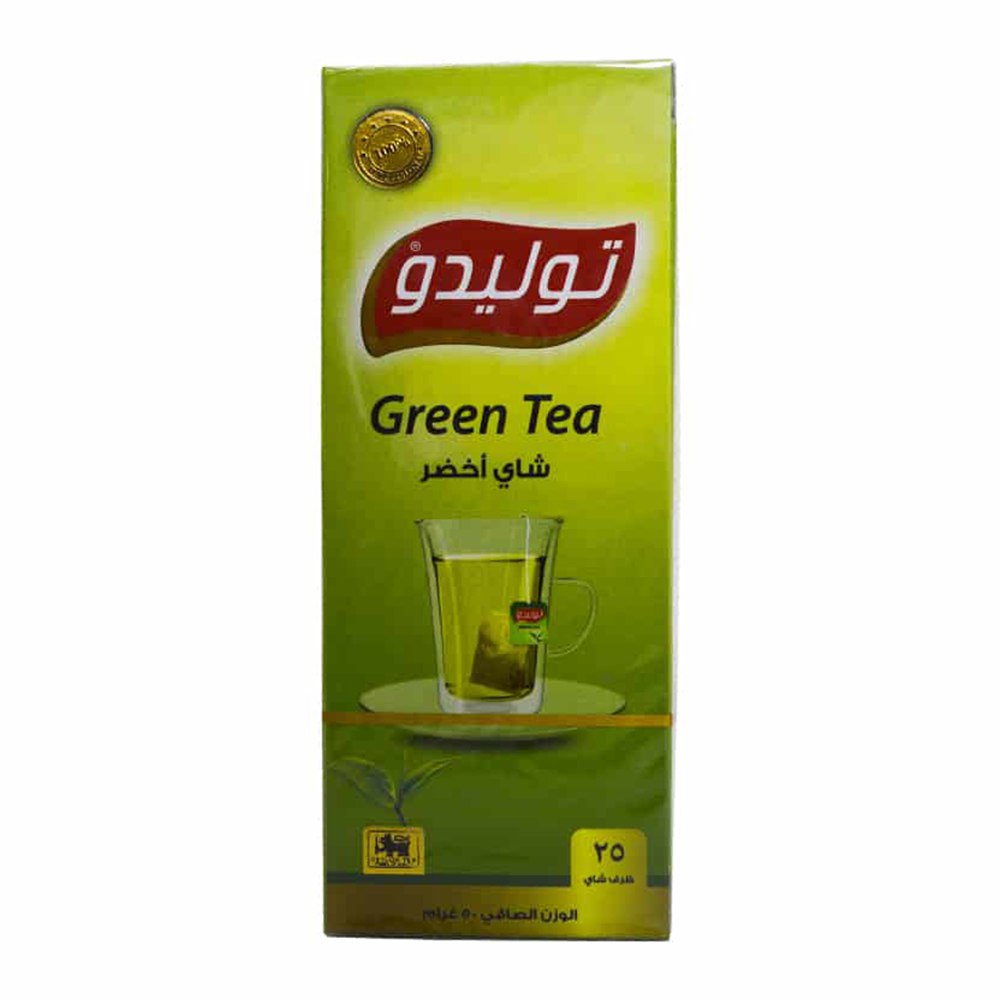 توليدو - شاي أخضر فاخر 25 ظرف