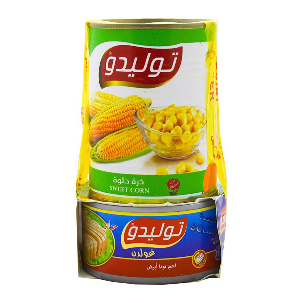 توليدو - عرض خاص علبة ذرة حلوة وعلبة تونا