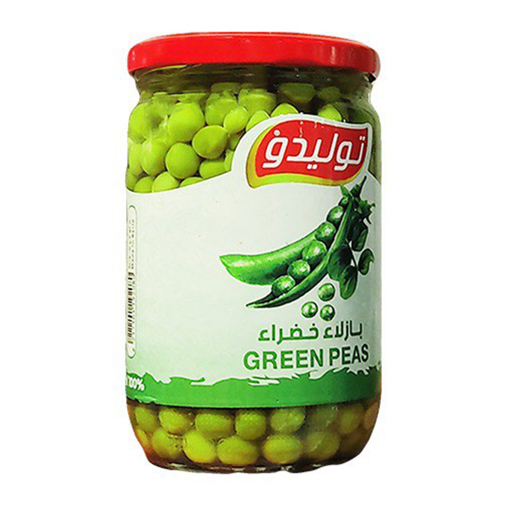 Tolido - Peas Glass 400 Grams