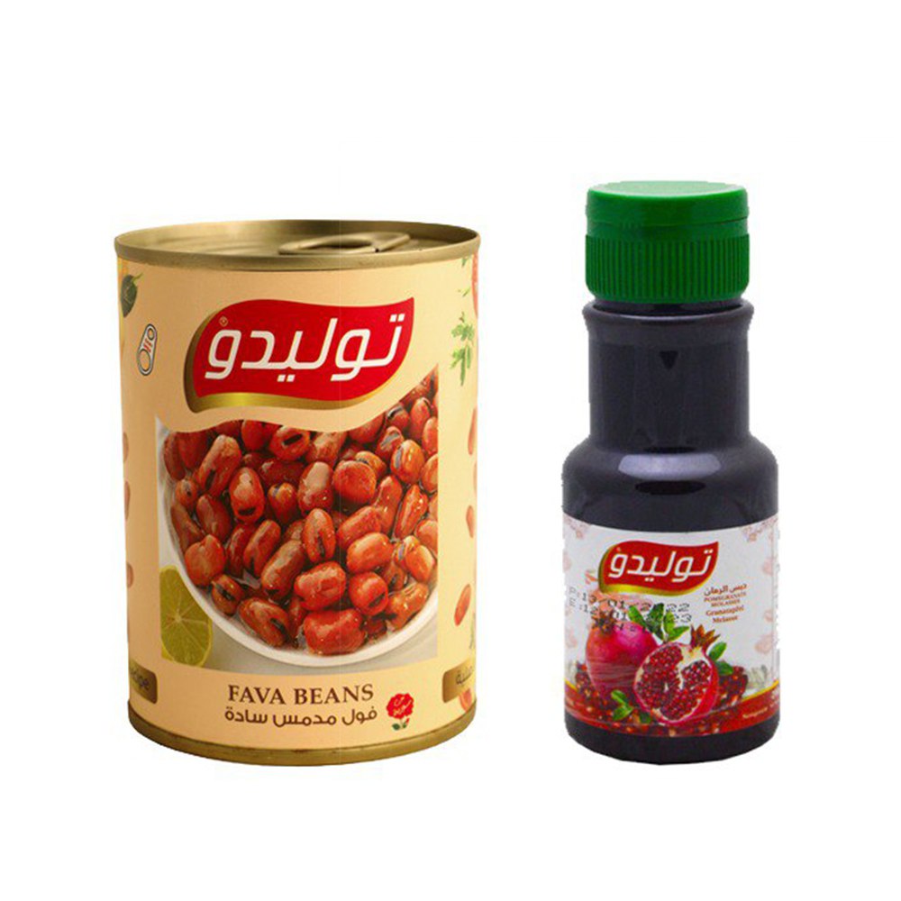 توليدوا - فول 200 غرام + دبس رمان 280 غرام