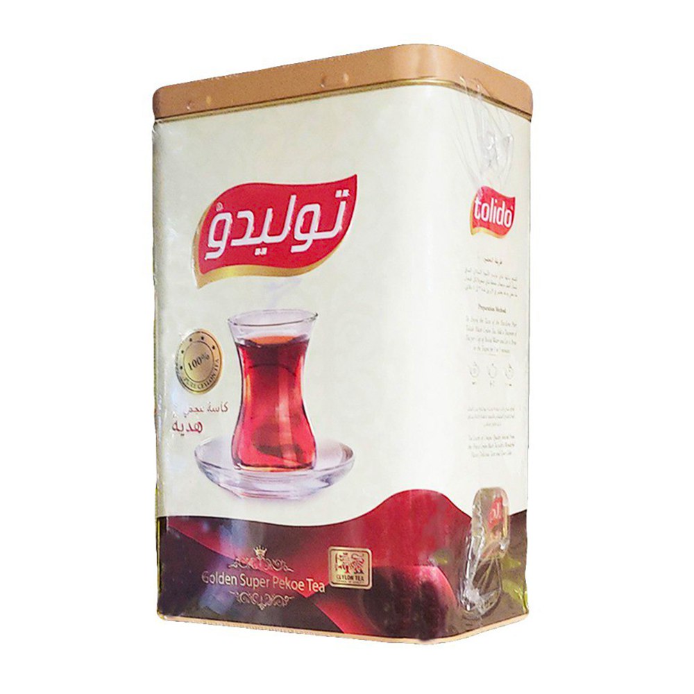 توليدوا - شاي سوبر اكسترا 400 غرام + كاسة هدية