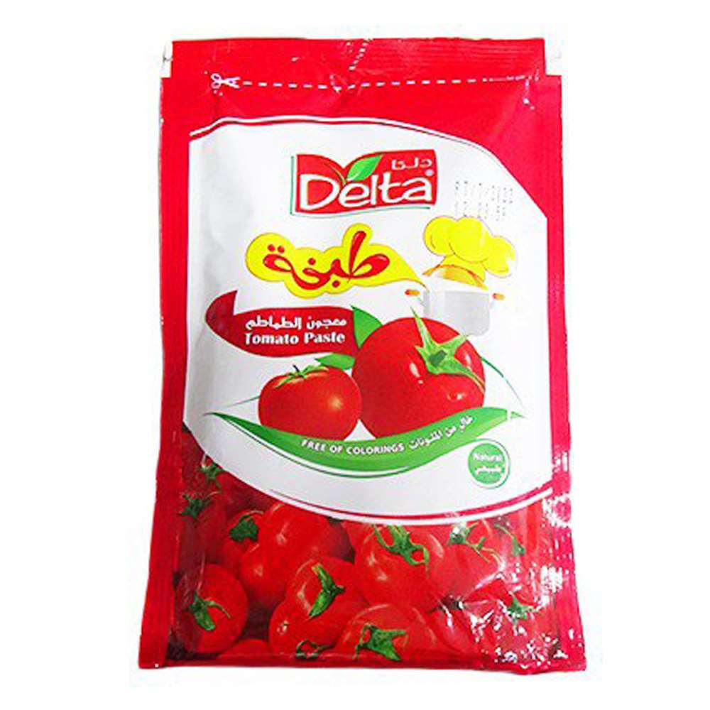 دلتا - معجون الطماطم كيس 100 غرام