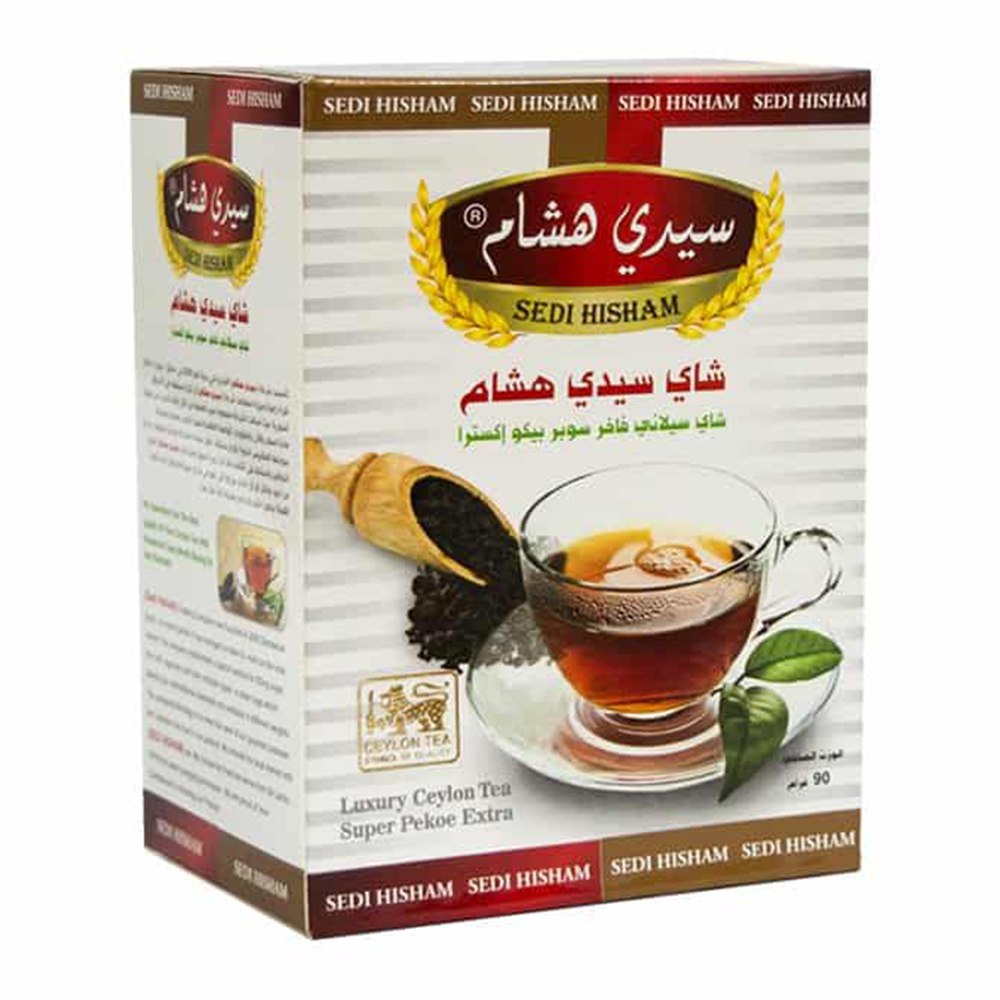 سيدي هشام - شاي سيلاني فاخر سوبر بيكو إكسترا علبة