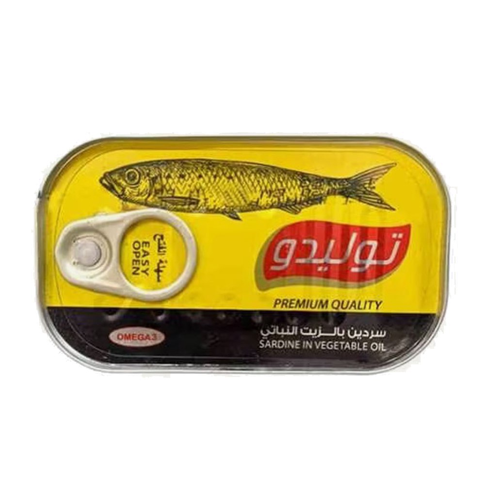 توليدو - سردين 125  غرام