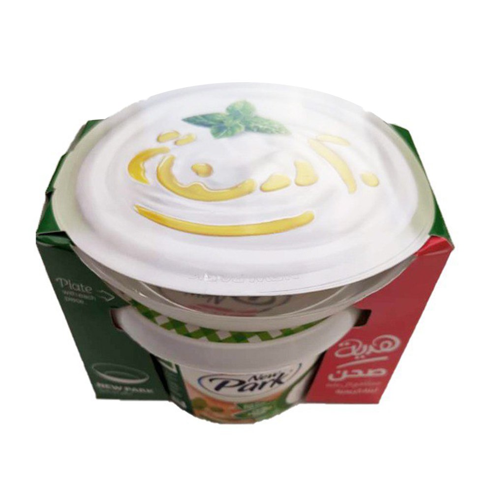 New Park - Labneh 350 Grams With Free Dish