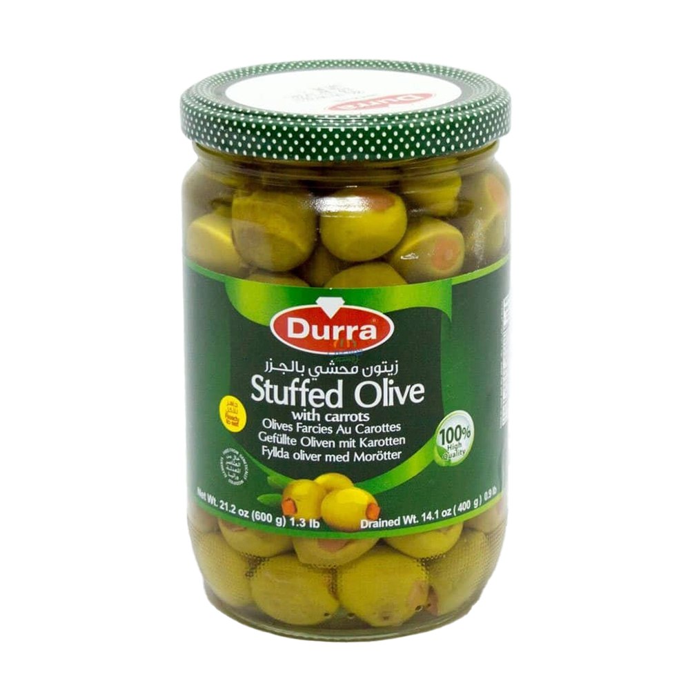 Durra - Green Olive Staffed 600 Grams