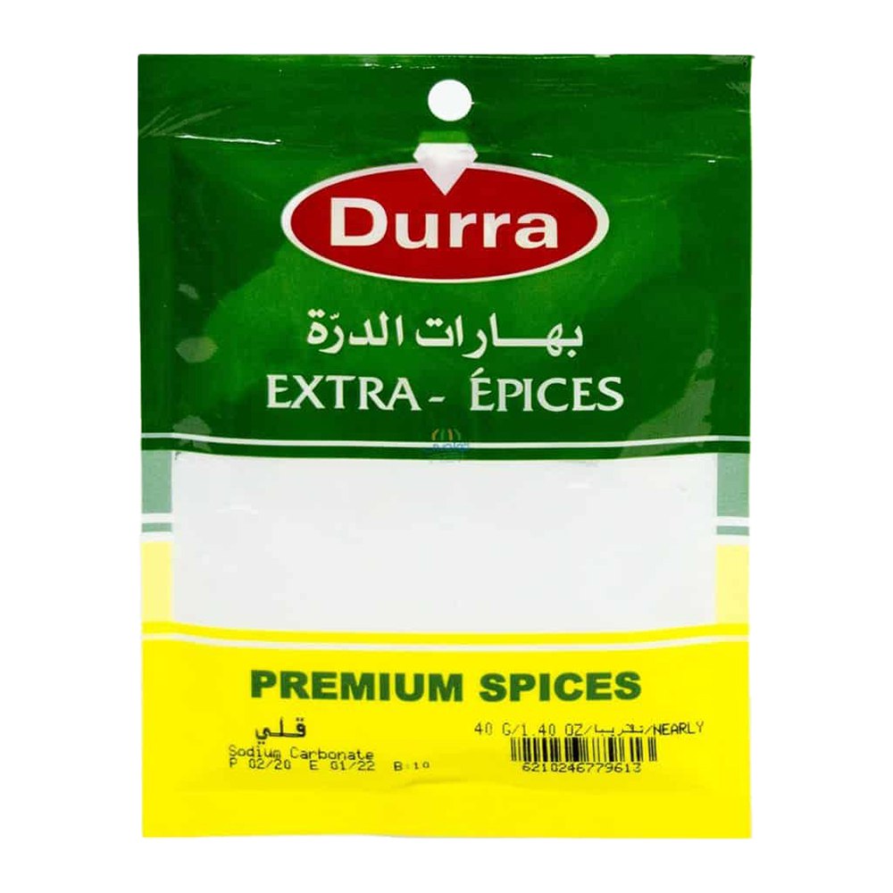 Durra - Sodium Carbonate Pack 40 Grams