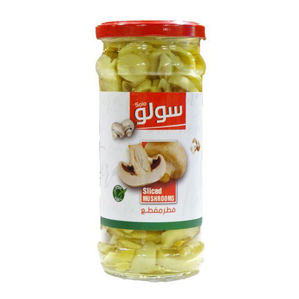 Solo - Sliced Mushroom 160 Grams