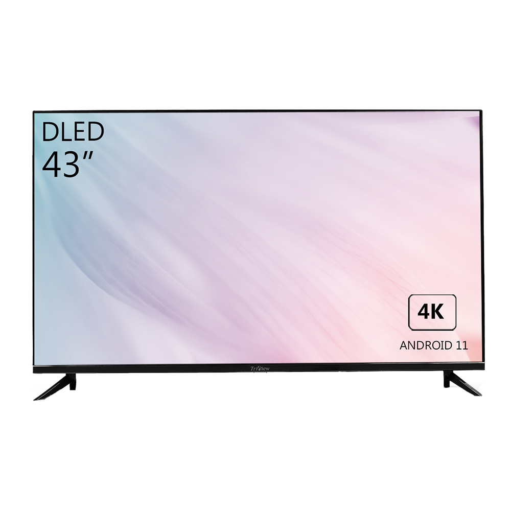 تلفزيون 43 إنش سمارت 4k بدون إطار أندرويد 11 4335USA11