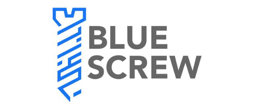 Blue screw